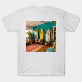 Surf Shack Summer Beach #1 T-Shirt